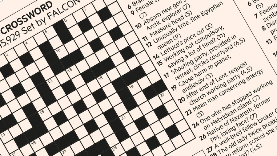 FT Crossword: Number 17,220