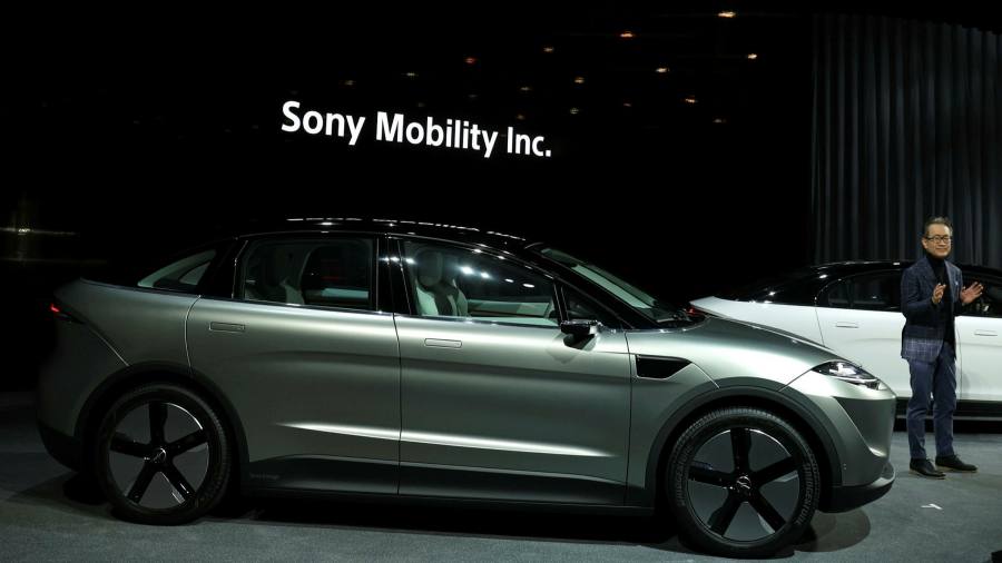sony launches electric vehicle pany to explore entering market