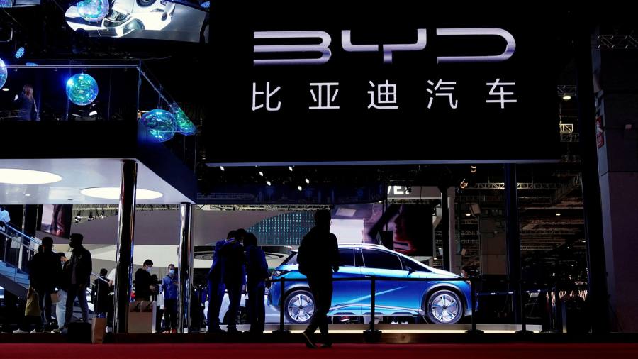 China’s Warren Buffett-backed BYD overtakes Tesla in global EV sales