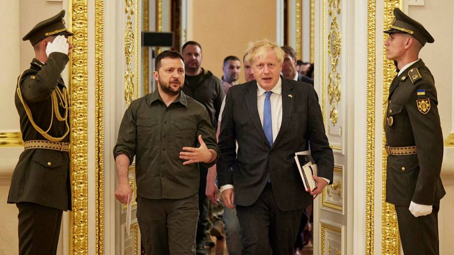 Johnson makes surprise Kyiv visit for talks with Zelenskyy