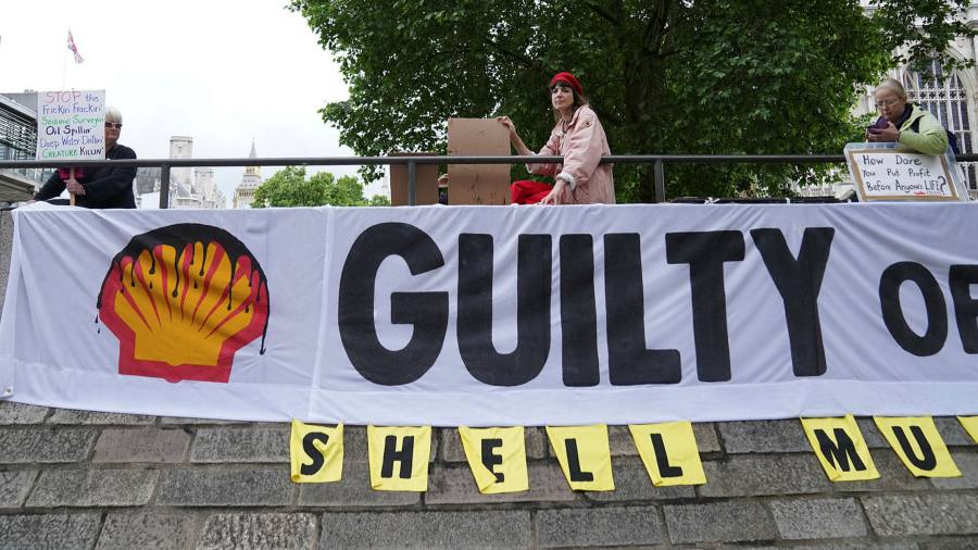 Shell suffers drop in investor support for climate strategy