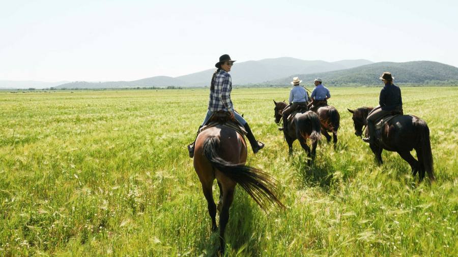 Une escapade à cheval dans le pays des cow-boys italiens