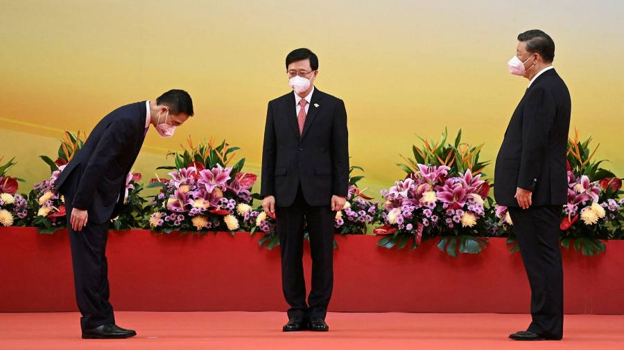 Xi Jinping insists Hong Kong must be governed by patriots on 25th anniversary of handover