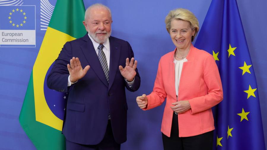 Read more about the article EU seeks to seal Mercosur trade pact as summit highlights rift over Ukraine war