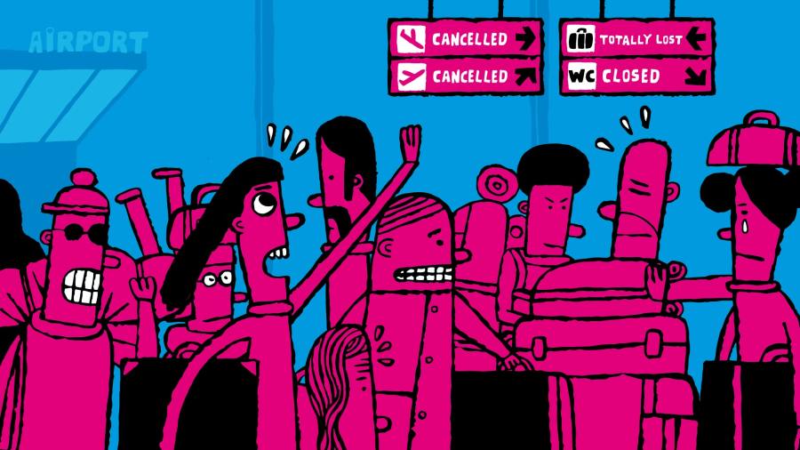 The nightmare that is today’s air travel