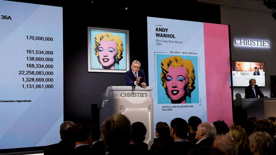 Warhol’s 5mn Marilyn kicks off epic New York auction season