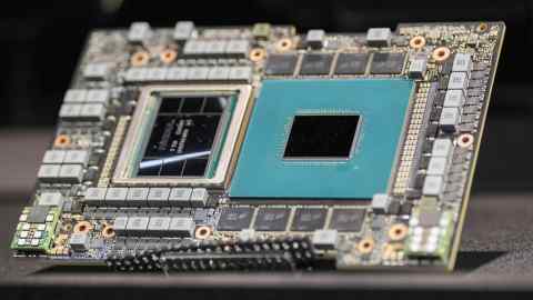 Nvidia shares reach all-time high on back of AI boom