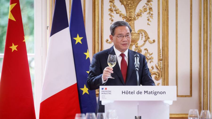 中国总理首次出访欧洲避免“派系对抗”