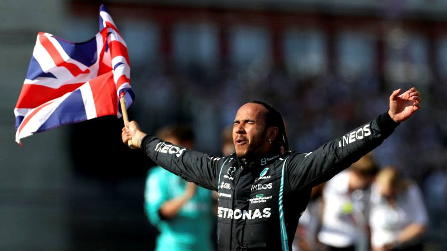 Lewis Hamilton targeted by online racists after Silverstone win