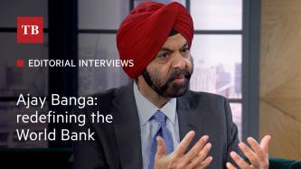 In conversation with Ajay Banga: redefining the World Bank